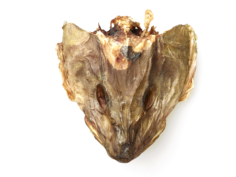 Dried cod heads